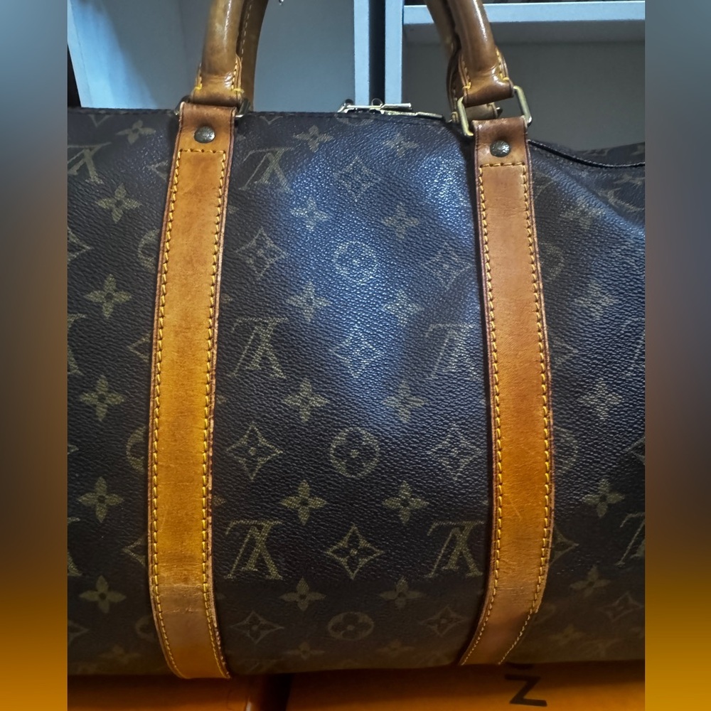 Louis Vuitton Keepall Duffle Bag 50 Monogram - Picture 10 of 14